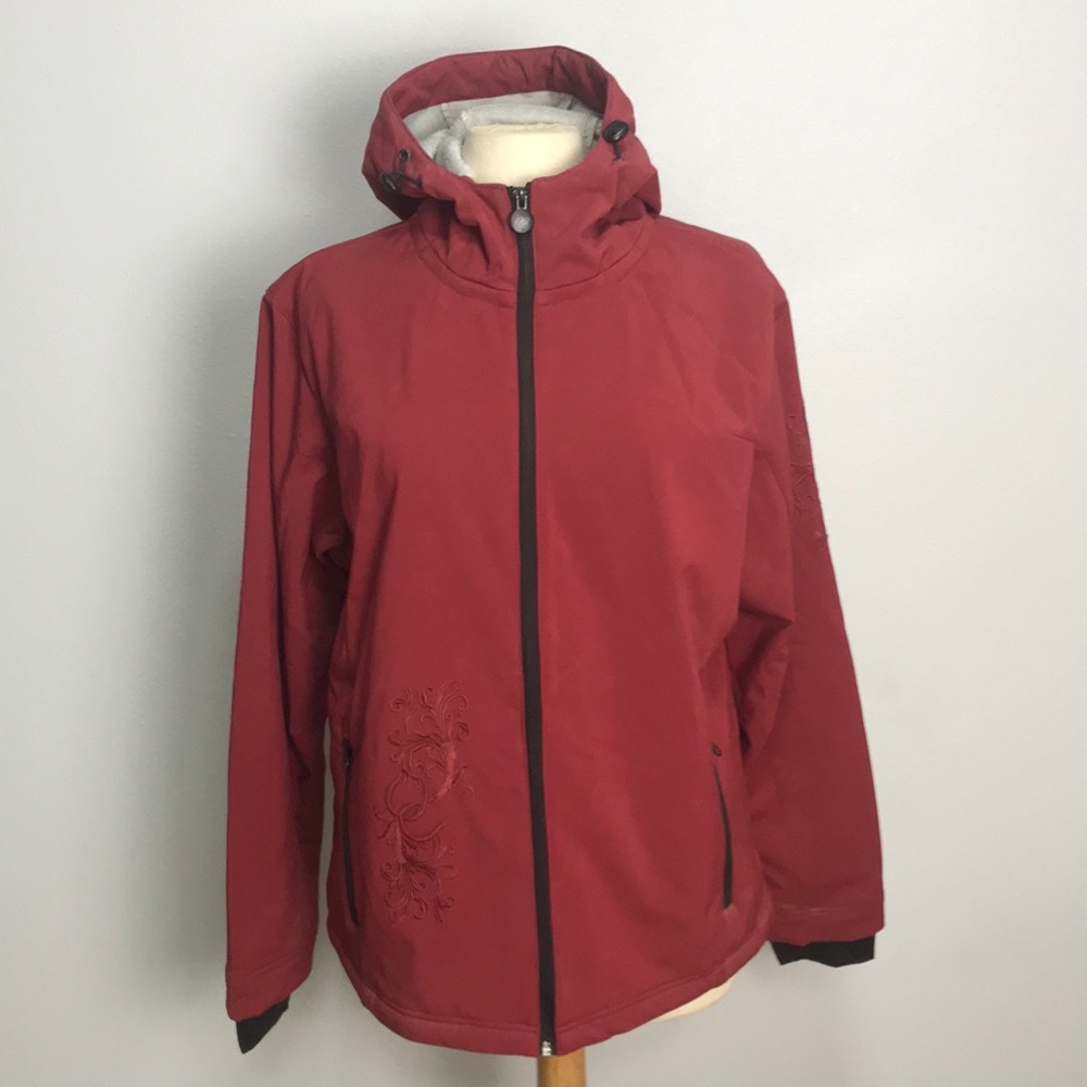 LAST CALL NEW Outback Carolina fleece canvas barn jacket with hood XL work farm
